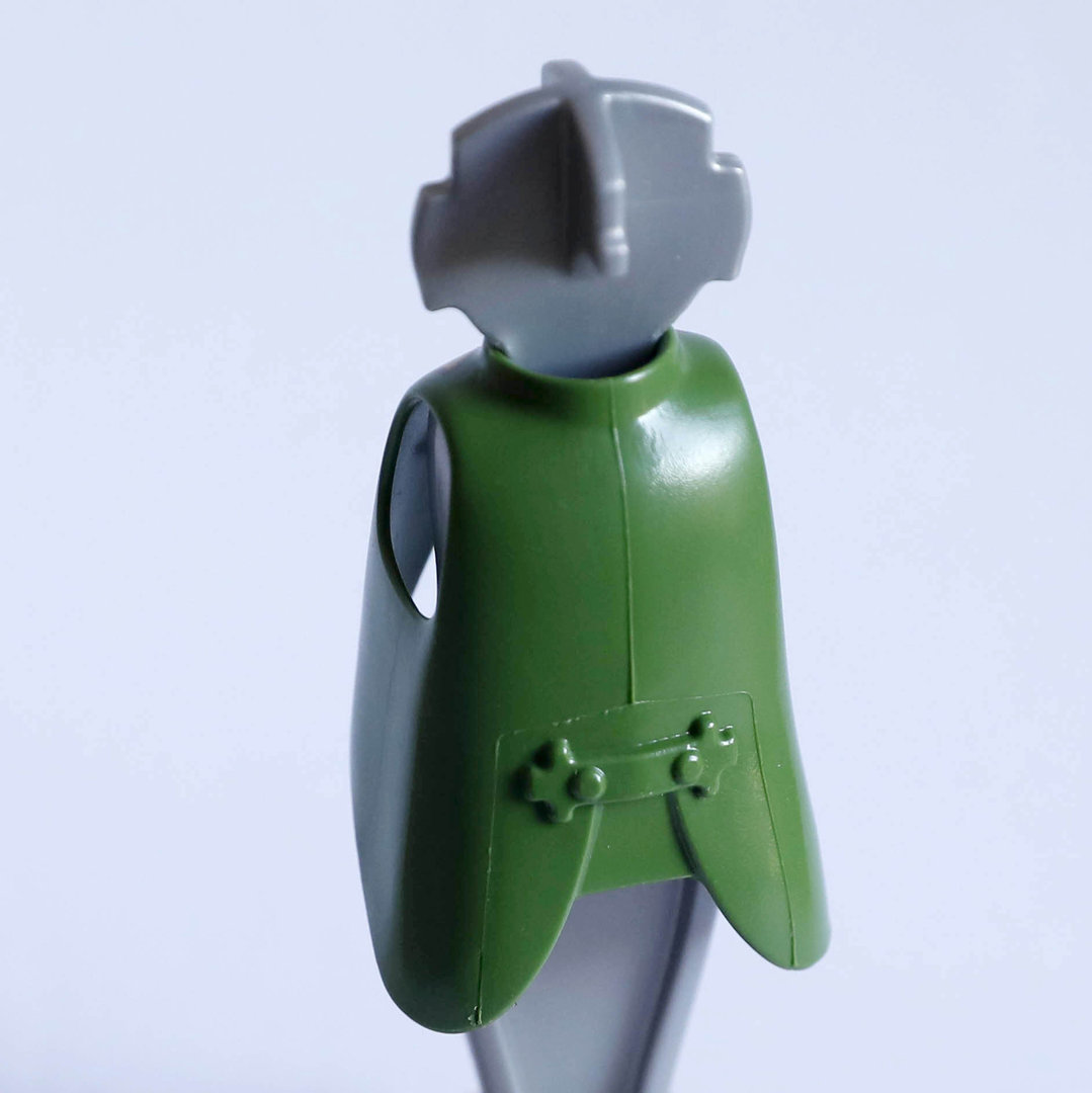 Playmobil Gabardina verde larga ¡Despiece! | clickclack.es