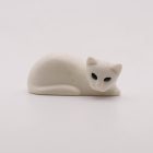 Playmobil Gato blanco acostado ojos negros ¡Mercadillo! | clickclack.es