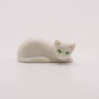 Playmobil Gato blanco acostado ojos verdes ¡Mercadillo! | clickclack.es