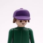 Playmobil Gorra americana violeta ¡Despiece! | clickclack.es