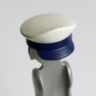 Playmobil Gorra Policia azul blanca ¡Despiece! | clickclack.es