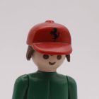 Playmobil Gorra roja de Ferrari ¡Despiece! | clickclack.es