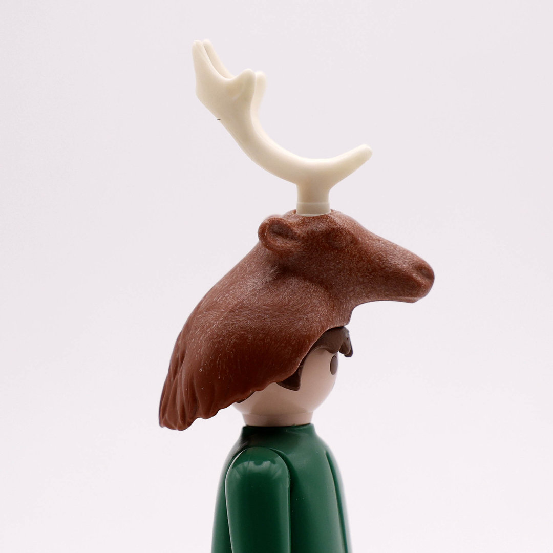 Playmobil Gorro cabeza de ciervo ¡Despiece! | clickclack.es