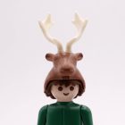 Playmobil Gorro cabeza de ciervo ¡Despiece! | clickclack.es