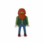 Playmobil Hipster pelirrojo de verde ¡Mercadillo! | clickclack.es