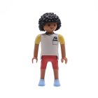 Playmobil Joven colorido con pelo afro ¡Mercadillo! | clickclack.es