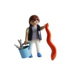 Playmobil Joven con cubo de pescado ¡Mercadillo! | clickclack.es