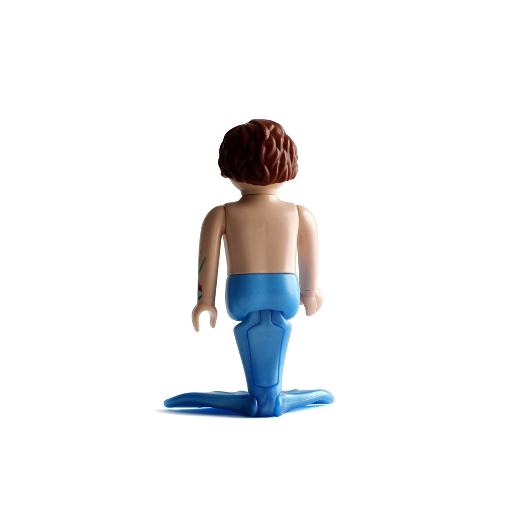 Playmobil Joven Tritón azul ¡Mercadillo! | clickclack.es