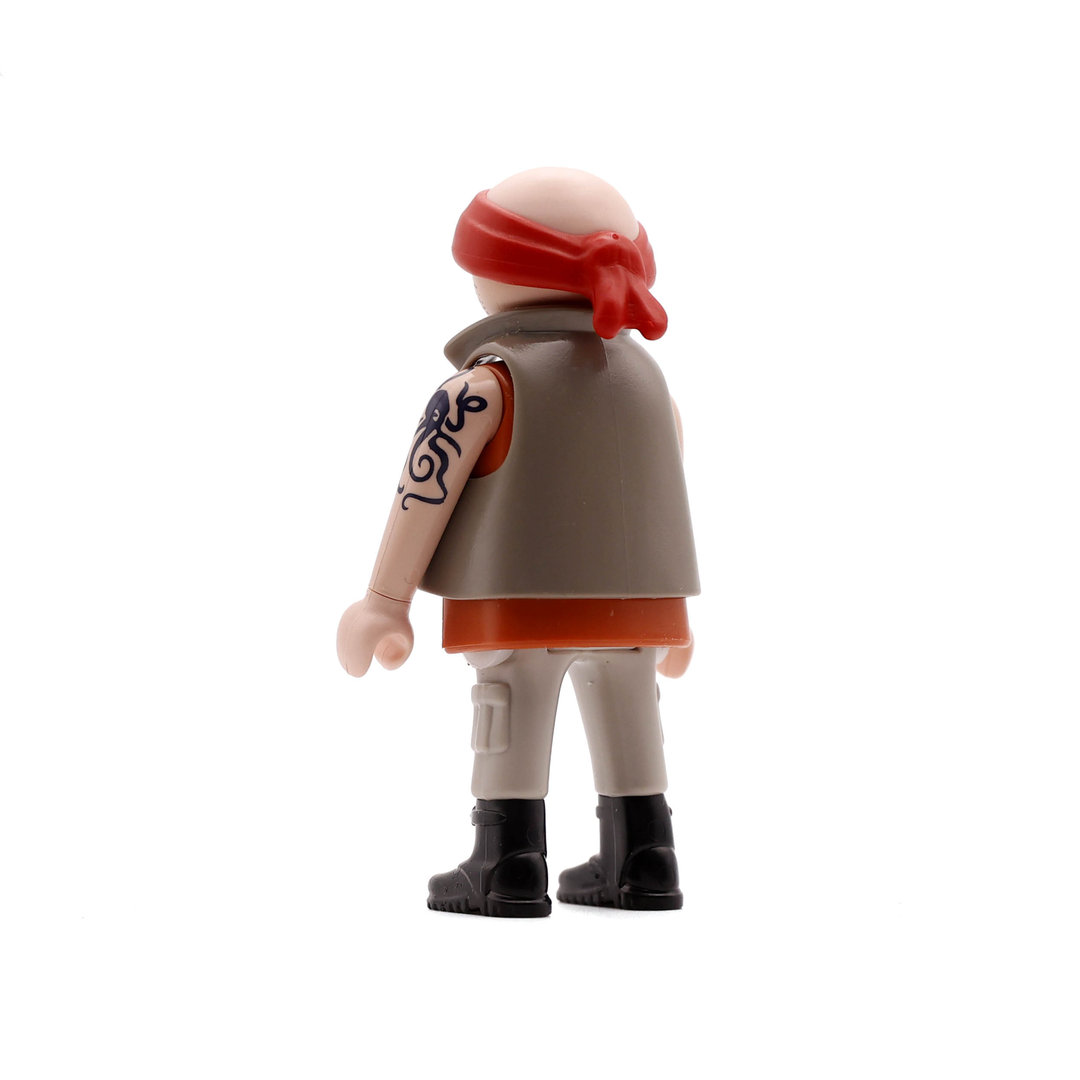 Playmobil Ladrón con chaleco gris ¡Mercadillo! | clickclack.es