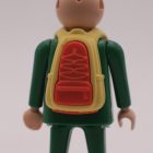 Playmobil Mochila amarilla naranja para adulto ¡Despiece! | clickclack.es