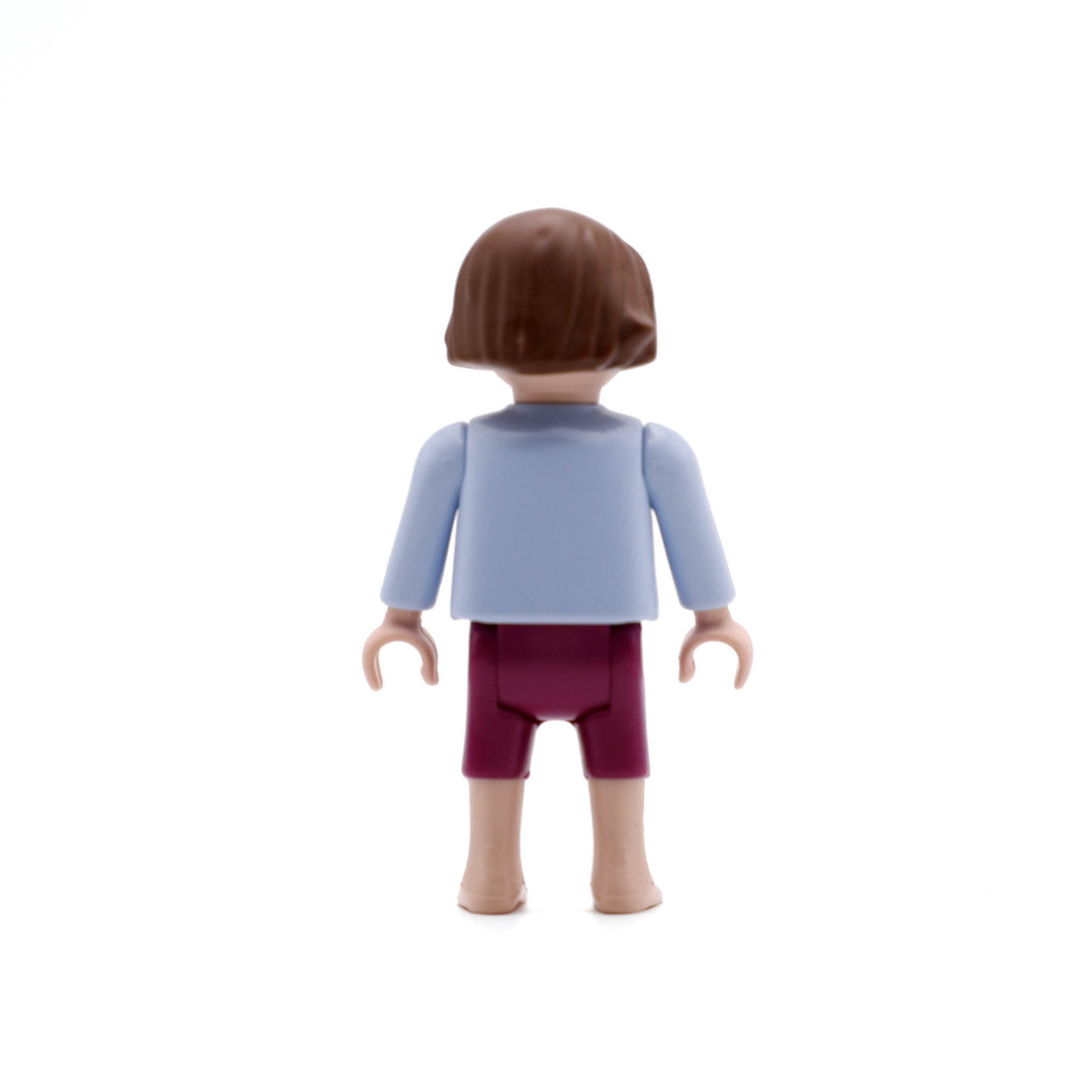 Playmobil Niña castaña descalza ¡Mercadillo! | clickclack.es