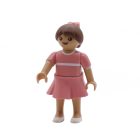 Playmobil Niña con falda y lazo rosa ¡Mercadillo! | clickclack.es
