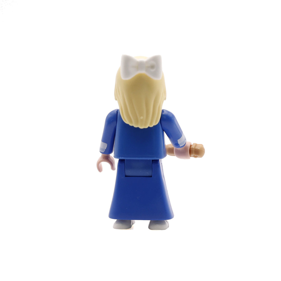 Playmobil Niña rubia de azul con lazo ¡Mercadillo! | clickclack.es
