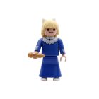 Playmobil Niña rubia de azul con lazo ¡Mercadillo! | clickclack.es