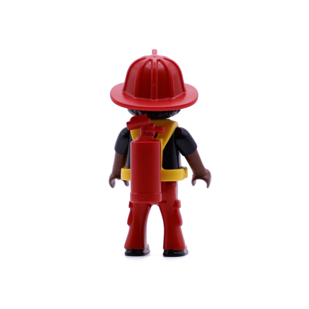 Playmobil Niño bombero con casco ¡Mercadillo! | clickclack.es