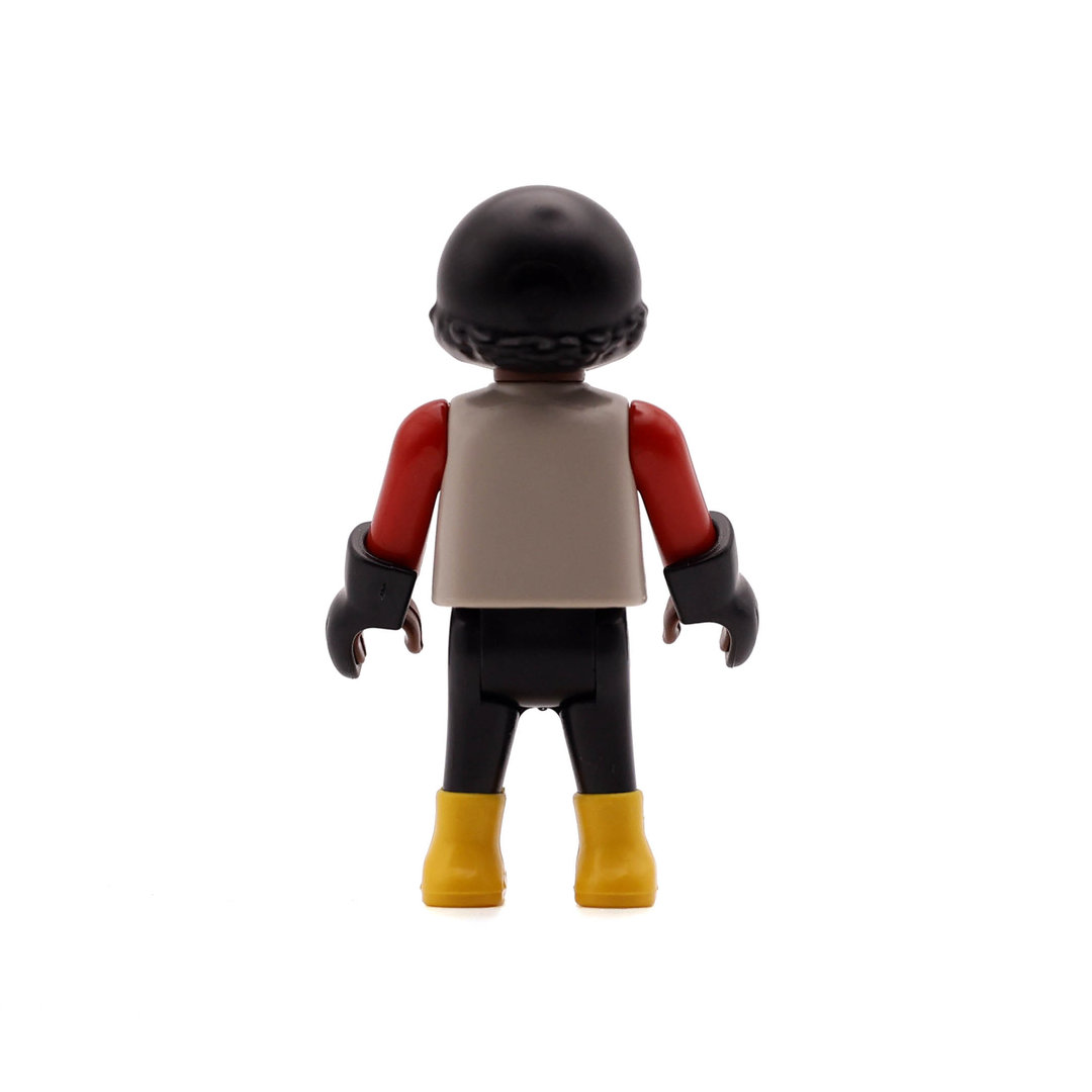 Playmobil Niño con botas amarillas y guantes ¡Mercadillo! | clickclack.es