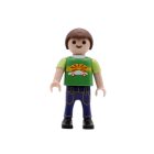 Playmobil Niño con vaqueros de verde ¡Mercadillo! | clickclack.es