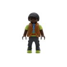 Playmobil Niño de verde con chaleco caramelo ¡Mercadillo! | clickclack.es