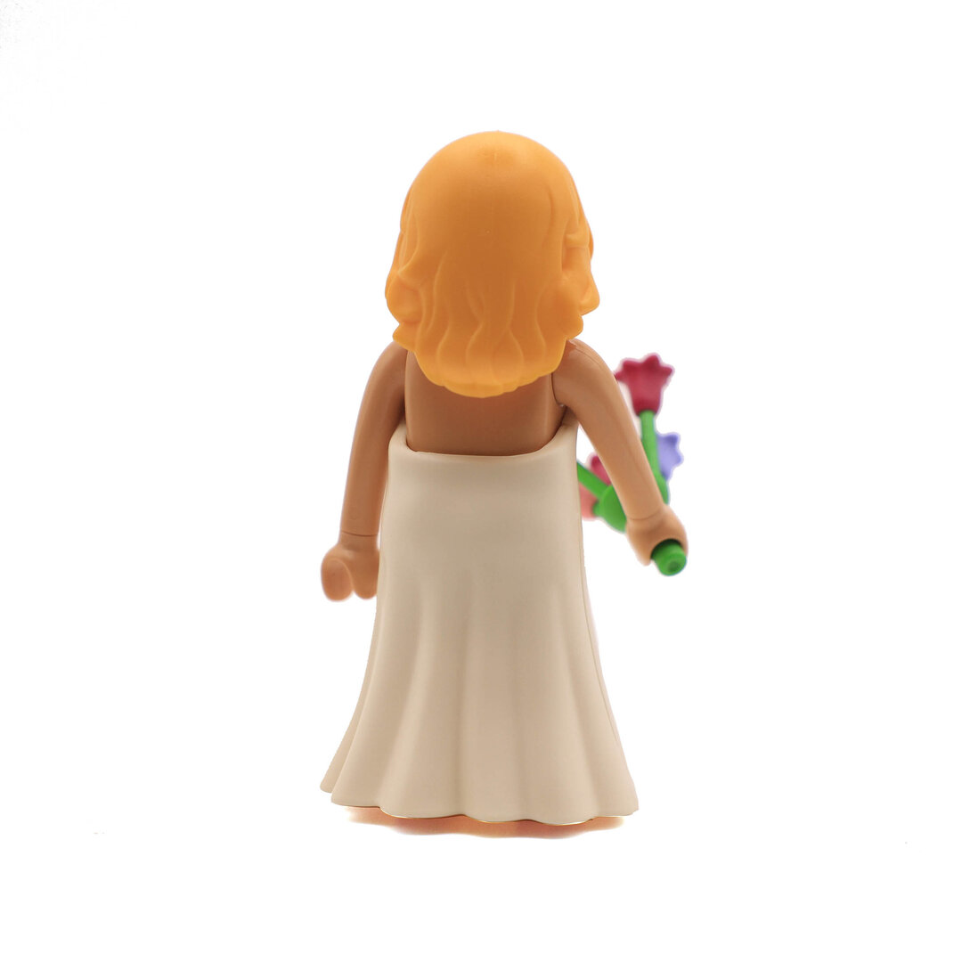 Playmobil Novia rubia con ramo de flores ¡Mercadillo! | clickclack.es