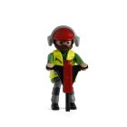 Playmobil Obrero con martillo neumático ¡Mercadillo! | clickclack.es