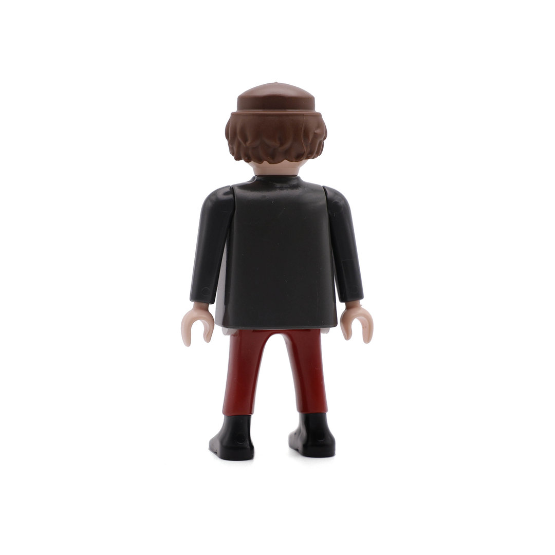 Playmobil Operario de gris y rojo ¡Mercadillo! | clickclack.es