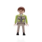 Playmobil Operario de gris y verde ¡Mercadillo! | clickclack.es
