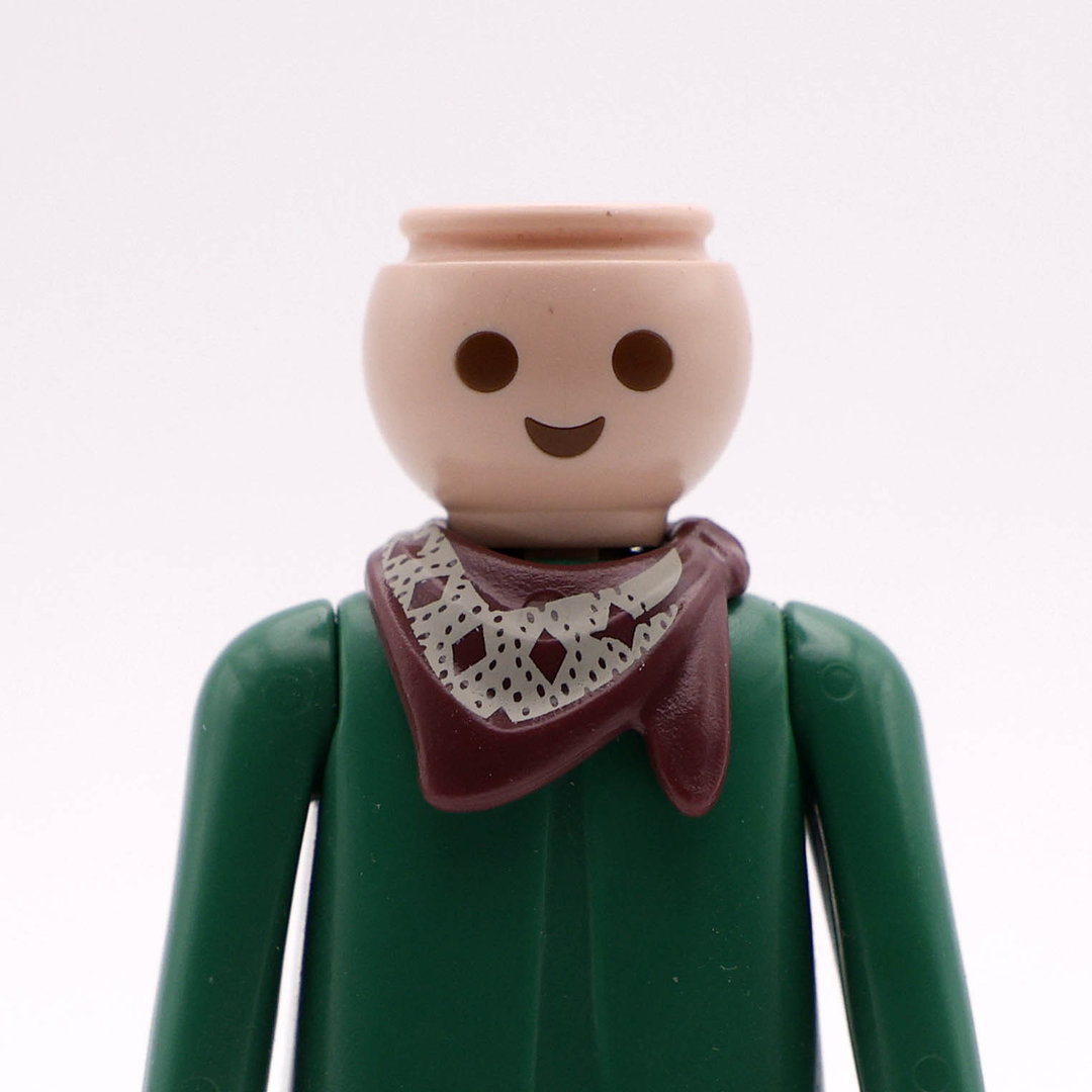 Playmobil Pañuelo cuello burdeos blanco ¡Despiece! | clickclack.es