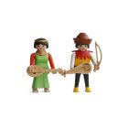 Playmobil pareja de Trovadores ¡Mercadillo! | clickclack.es