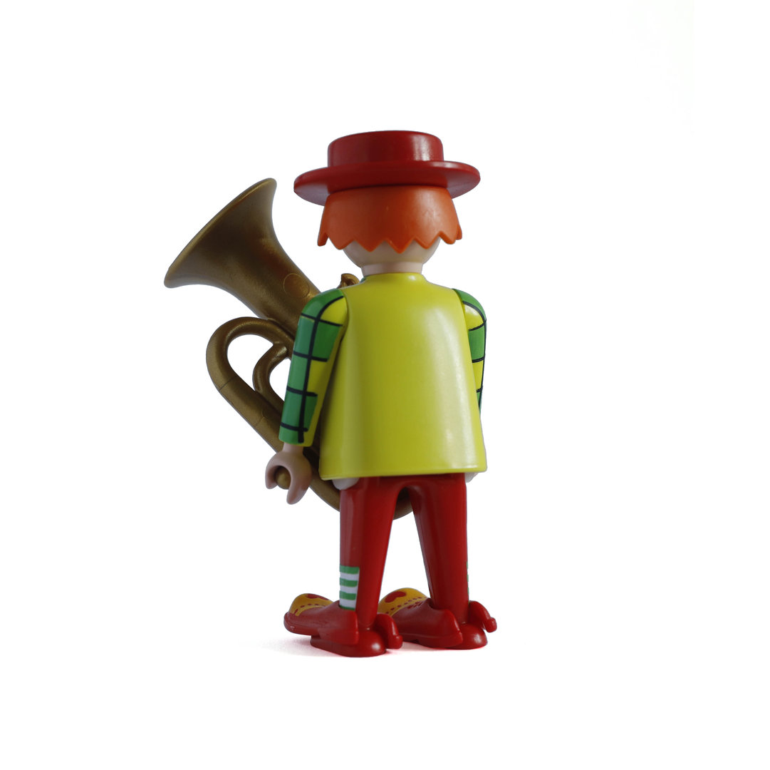 Playmobil Payaso con trombón ¡Mercadillo! | clickclack.es