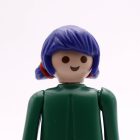Playmobil Pelo azul con dos moños ¡Despiece! | clickclack.es