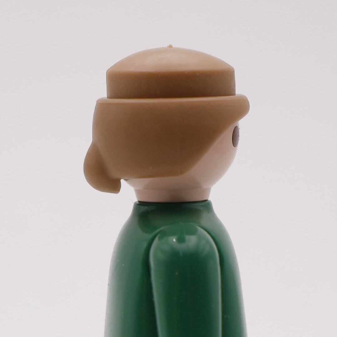 Playmobil Pelo castaño claro con moño ¡Despiece! | clickclack.es