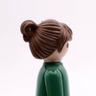 Playmobil Pelo castaño con moño ¡Despiece! | clickclack.es