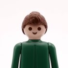 Playmobil Pelo castaño de futbolista ¡Despiece! | clickclack.es