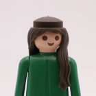 Playmobil Pelo castaño largo de goma ¡Despiece! | clickclack.es