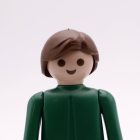 Playmobil Pelo castaño largo recogido ¡Despiece! | clickclack.es