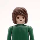 Playmobil Pelo castaño media melena ¡Despiece! | clickclack.es