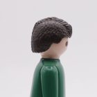 Playmobil Pelo castaño oscuro con cresta ¡Despiece! | clickclack.es