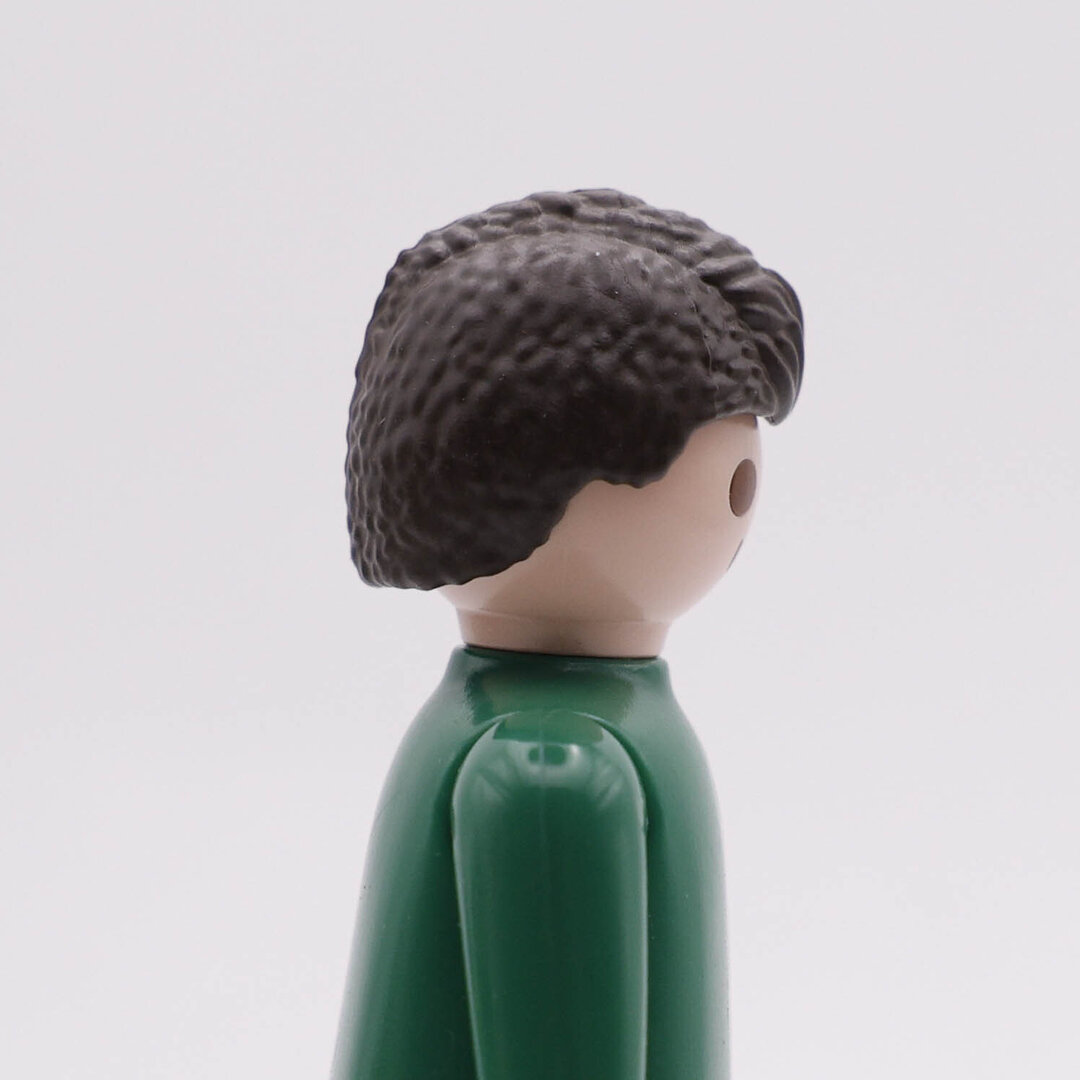 Playmobil Pelo castaño oscuro con cresta ¡Despiece! | clickclack.es