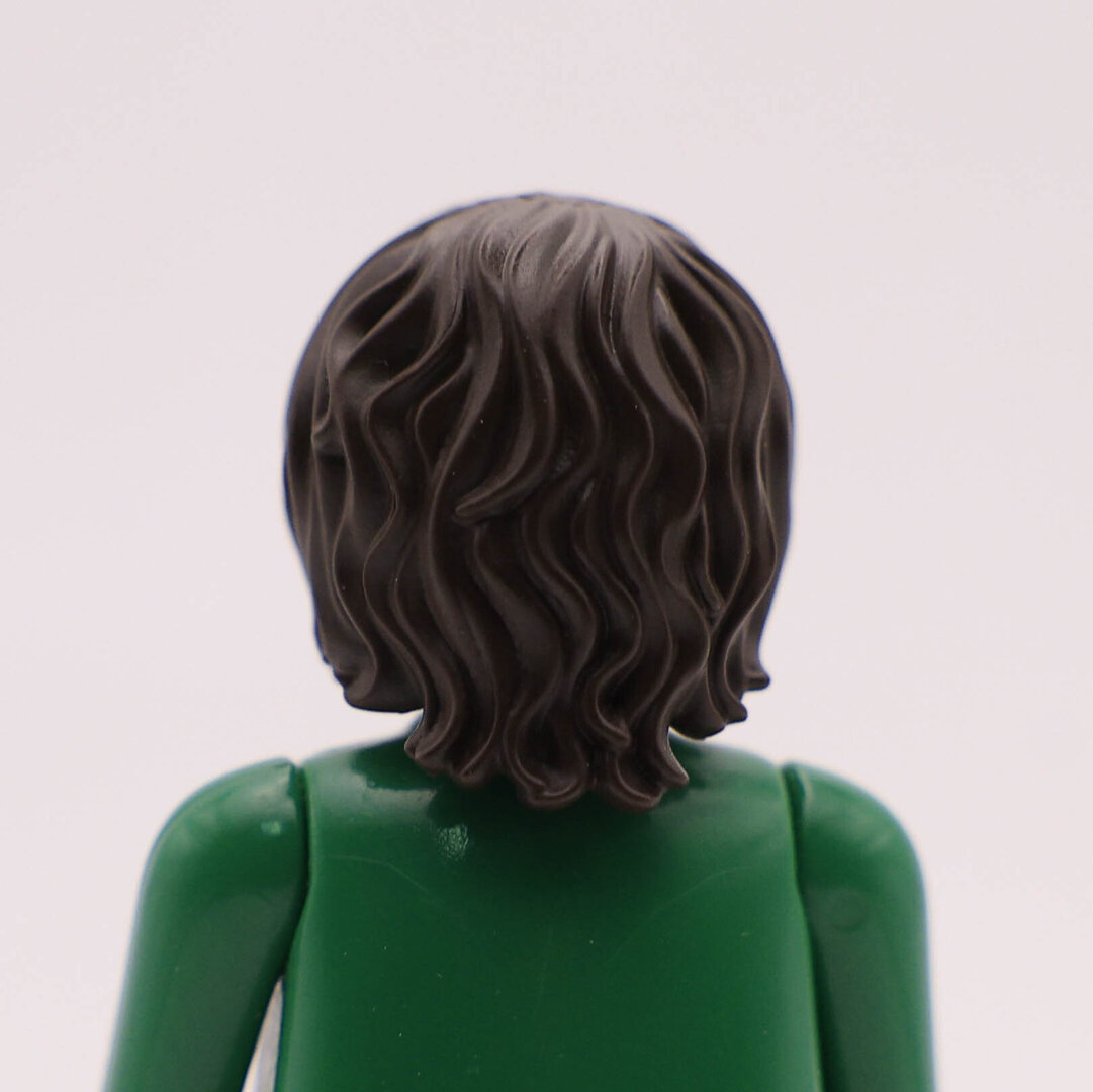 Playmobil Pelo castaño oscuro suelto medio ¡Despiece! | clickclack.es