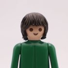 Playmobil Pelo castaño oscuro suelto medio ¡Despiece! | clickclack.es