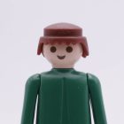 Playmobil Pelo castaño rojizo clásico ¡Despiece! | clickclack.es