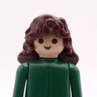 Playmobil Pelo castaño rojizo largo ondulado ¡Despiece! | clickclack.es