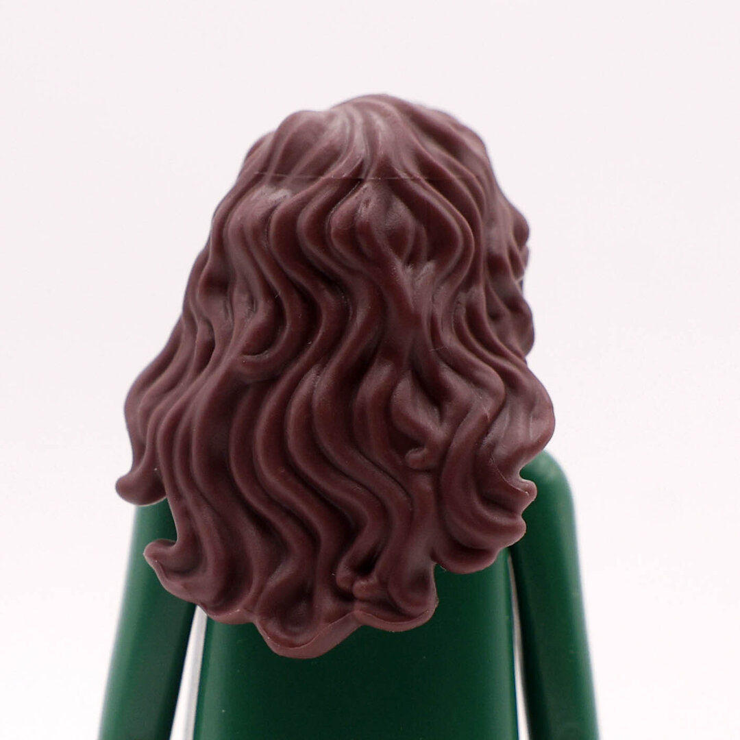 Playmobil Pelo castaño rojizo largo ondulado ¡Despiece! | clickclack.es