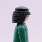 Playmobil Pelo cota de malla negro ¡Despiece! | clickclack.es