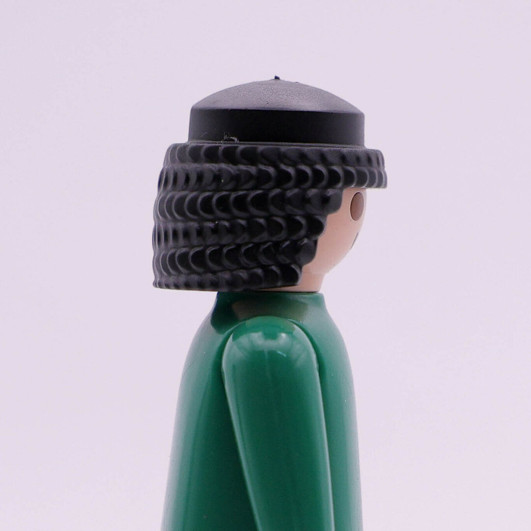 Playmobil Pelo cota de malla negro ¡Despiece! | clickclack.es