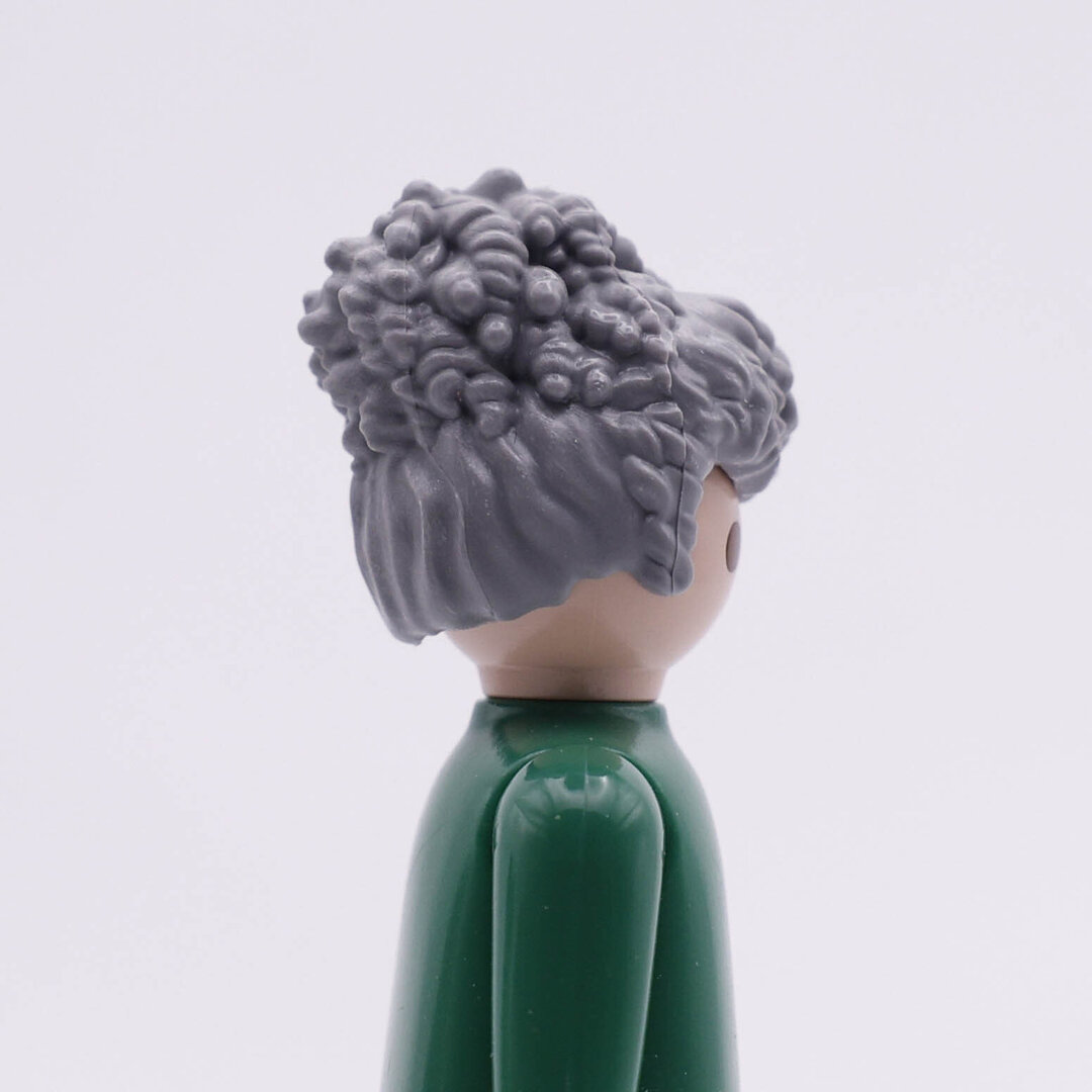 Playmobil Pelo gris con moño ¡Despiece! | clickclack.es