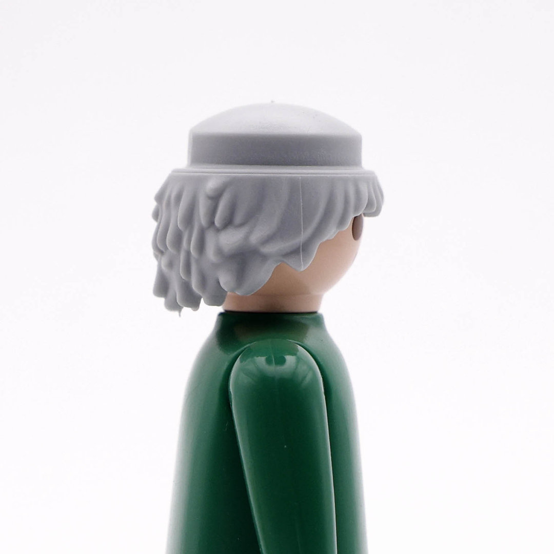 Playmobil Pelo gris corto despeinado ¡Despiece! | clickclack.es