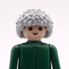 Playmobil Pelo gris estilo afro ¡Despiece! | clickclack.es
