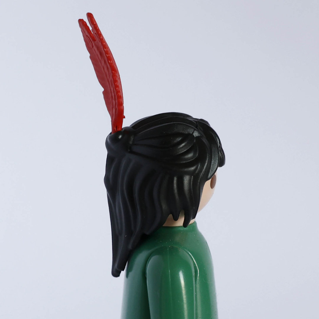 Playmobil Pelo indio con pluma roja ¡Despiece! | clickclack.es