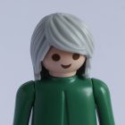 Playmobil Pelo Media melena gris ¡Despiece! | clickclack.es